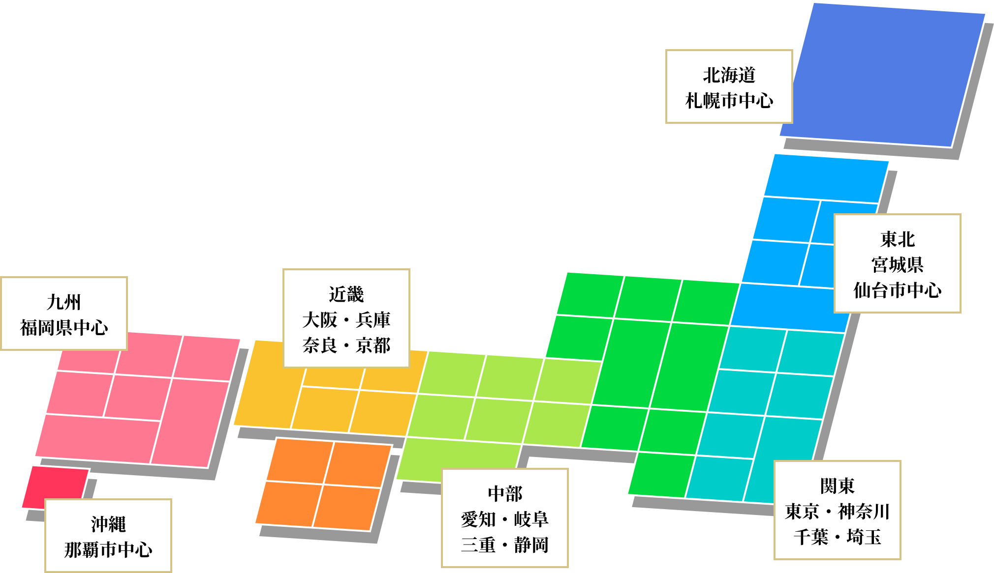 日本地図