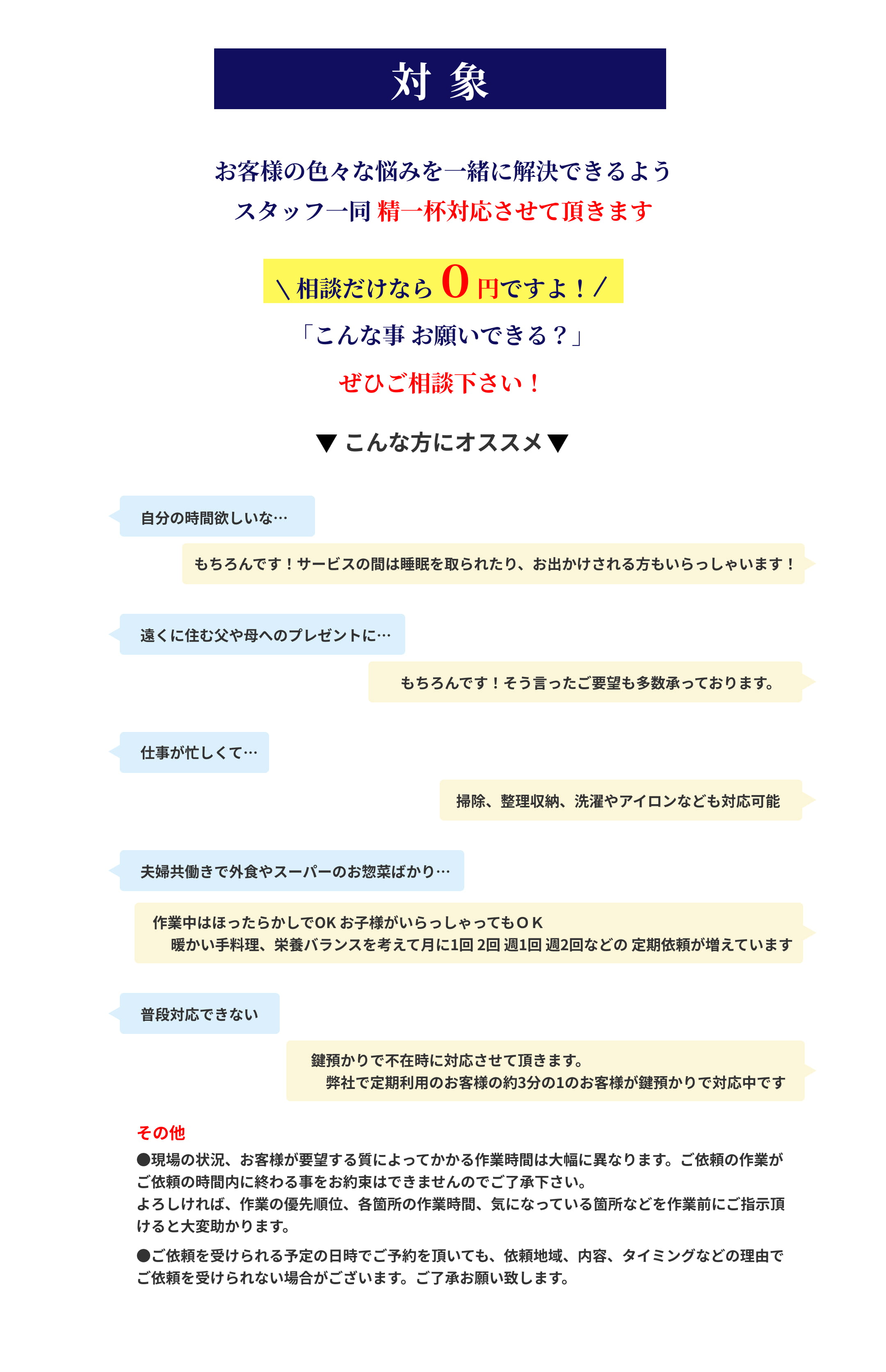 対象